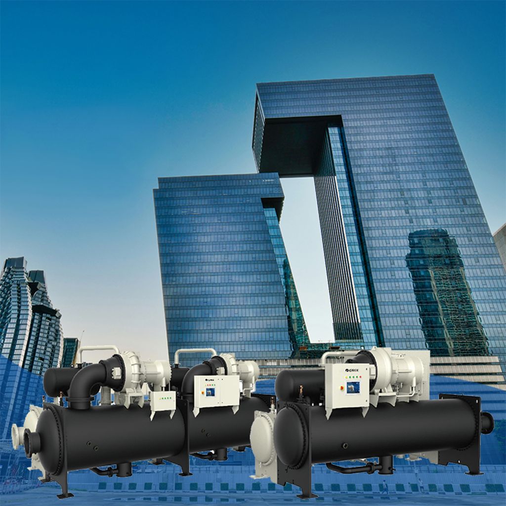 product commercial cve series permanent magnet synchronous inverter centrifugal chiller