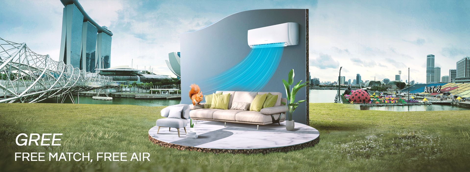 gree free match free air